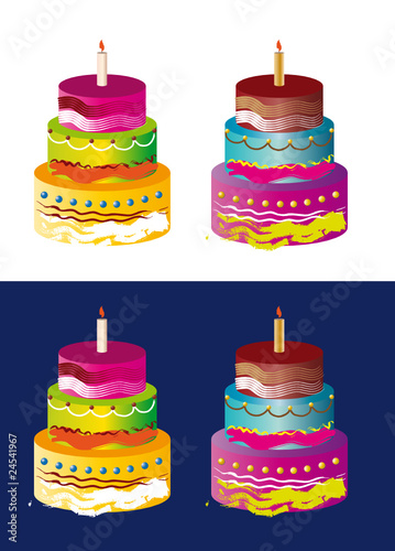 pastel 3 pisos