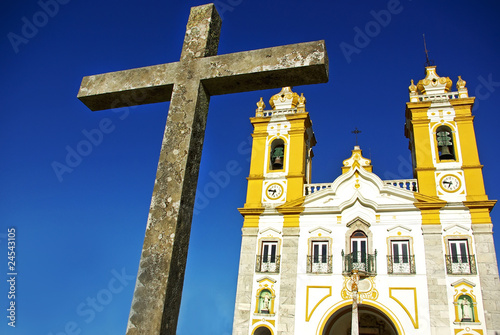 Catholic sanctuary , Viana do Alentejo, Portugal. photo