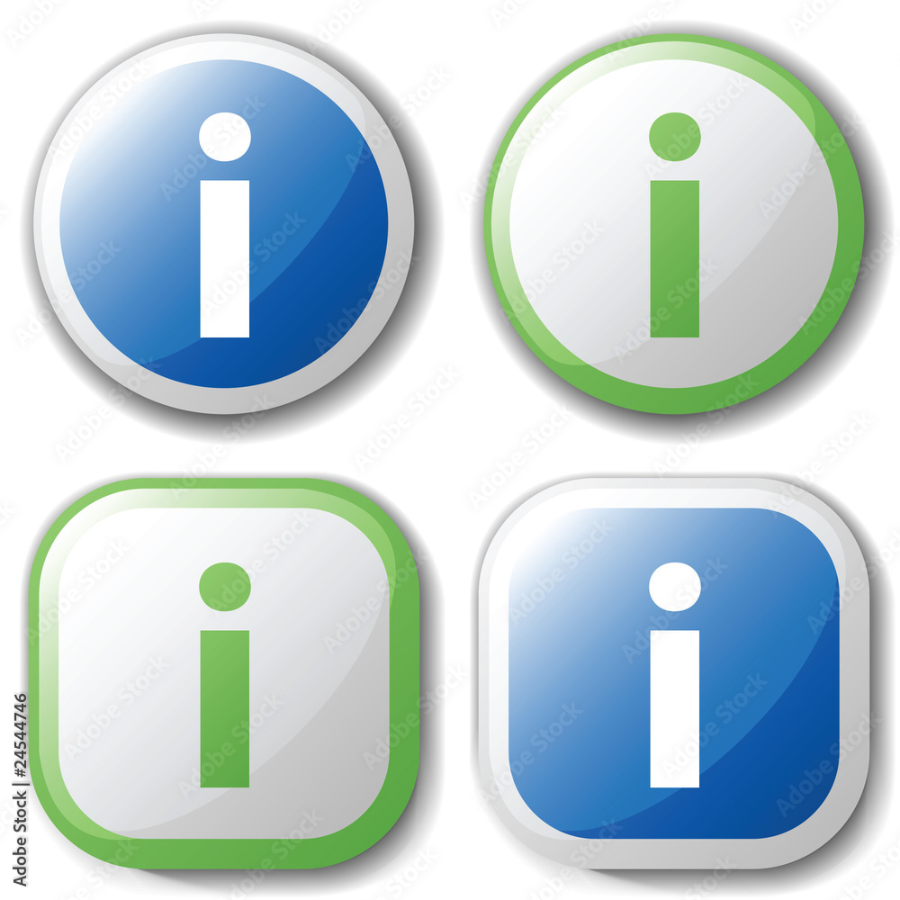 Buttons for your Web site. Vector illustrations, easy to edit an Buttons for your Web site. Vector illustrations, easy to edit an