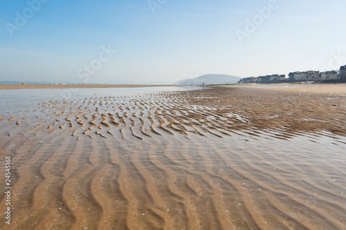 ondulation sur le sable