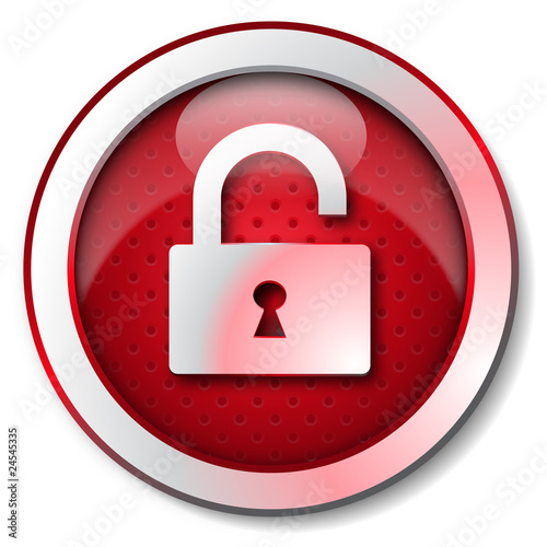 Security unlock icon