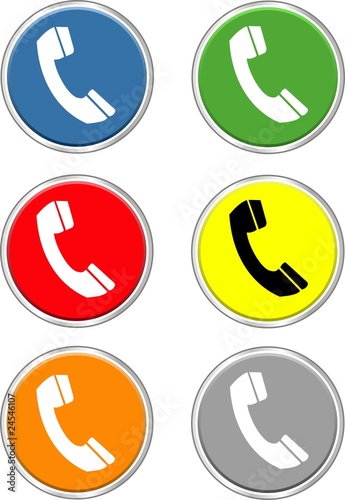 bouton telephone