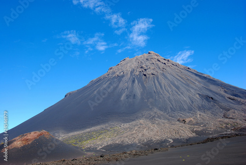 Fogo Volcano on Fogo Island, Cape Verde, Africa photo