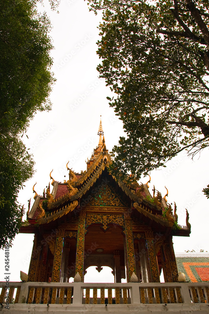 Golden hall on Wat Doi Suthep