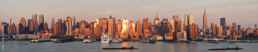 Fototapeta premium New York City Manhattan skyline panorama