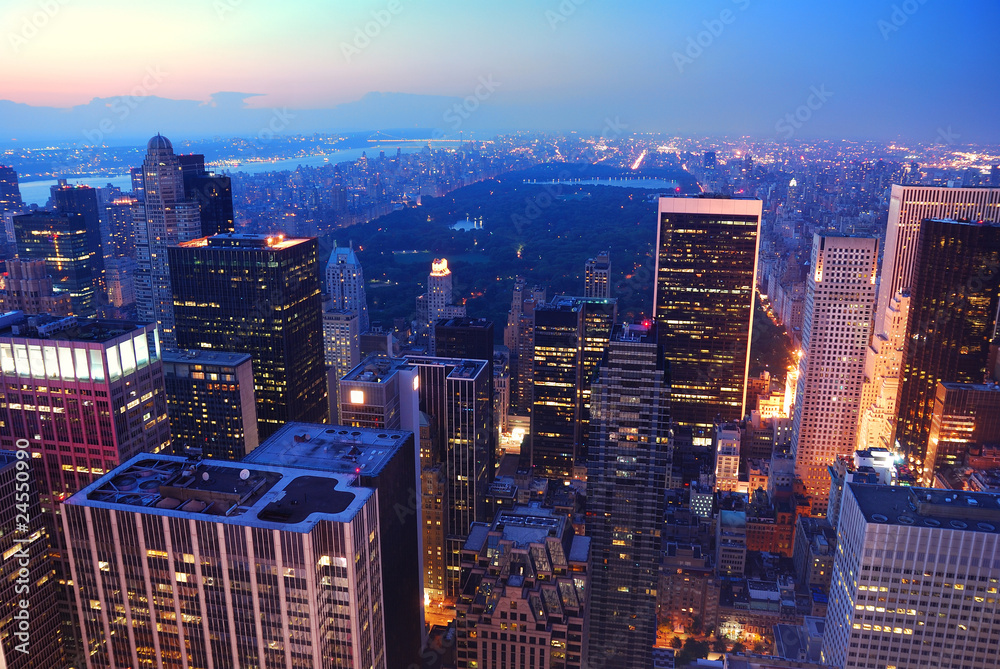 Fototapeta premium New York City Central Park in Manhattan