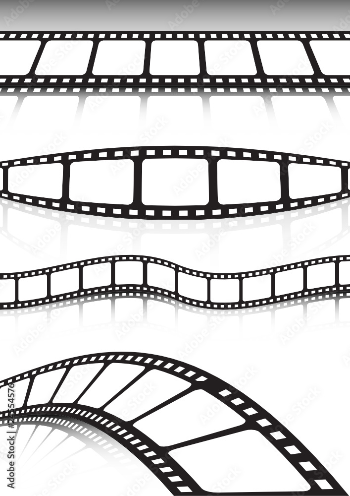 Film strip various background collection