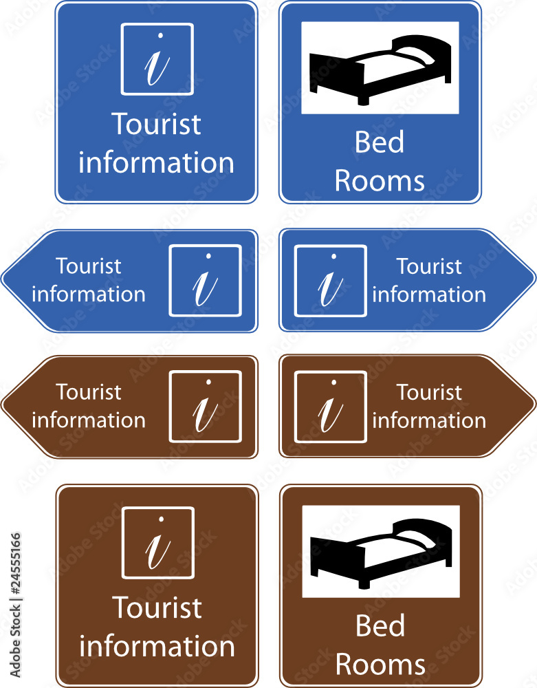 tourist info signs tourist info signs