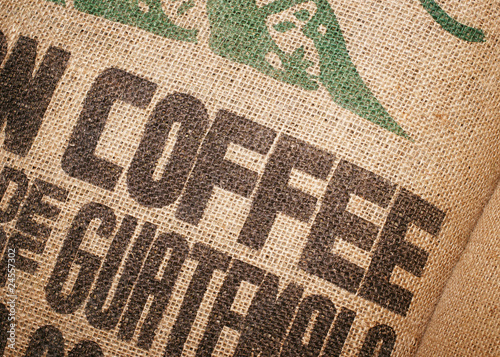 Canvastavla Coffee International - Kaffeesack