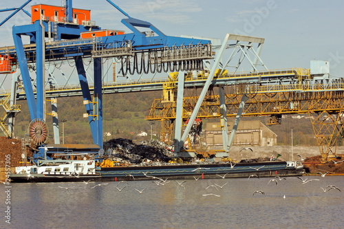 Fotografia port fluvial