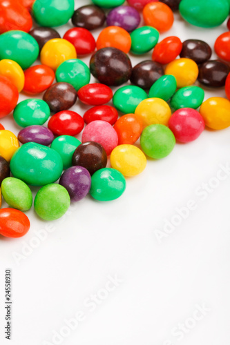 color candies