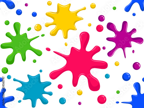 Seamless Splats Background