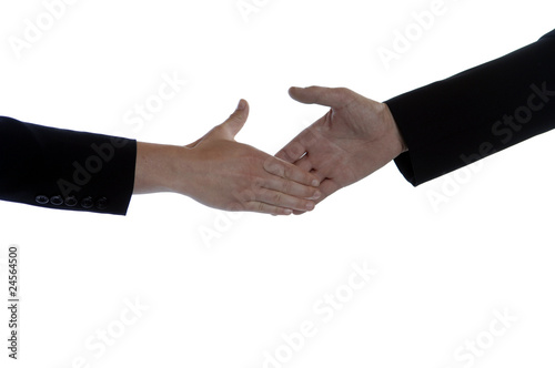 Business handshake