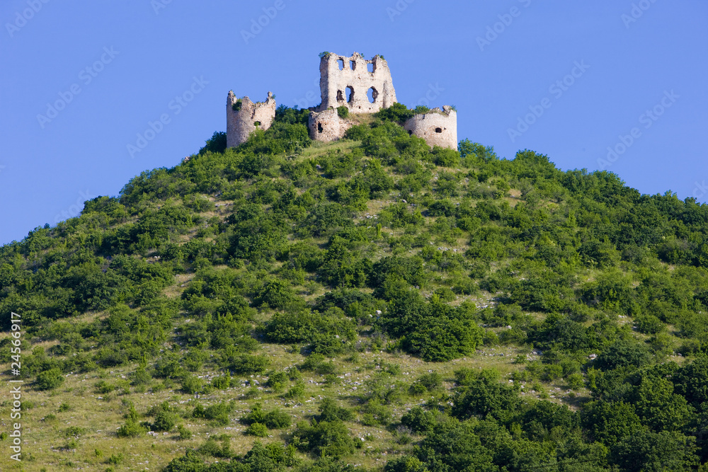 ruins of Turniansky Castle, Slovakia
