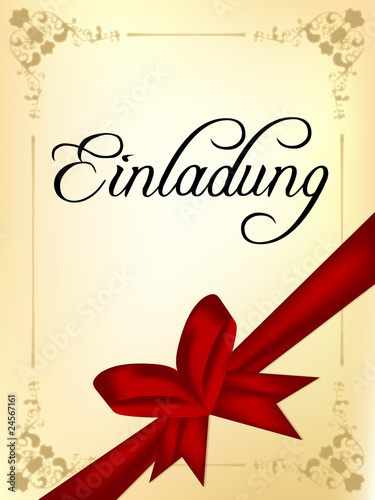 Einladung