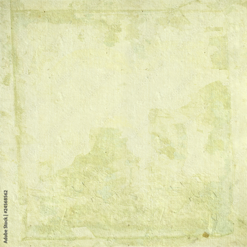 Light cream handmade paper with grunge frame Light cream handmade paper with grunge frame