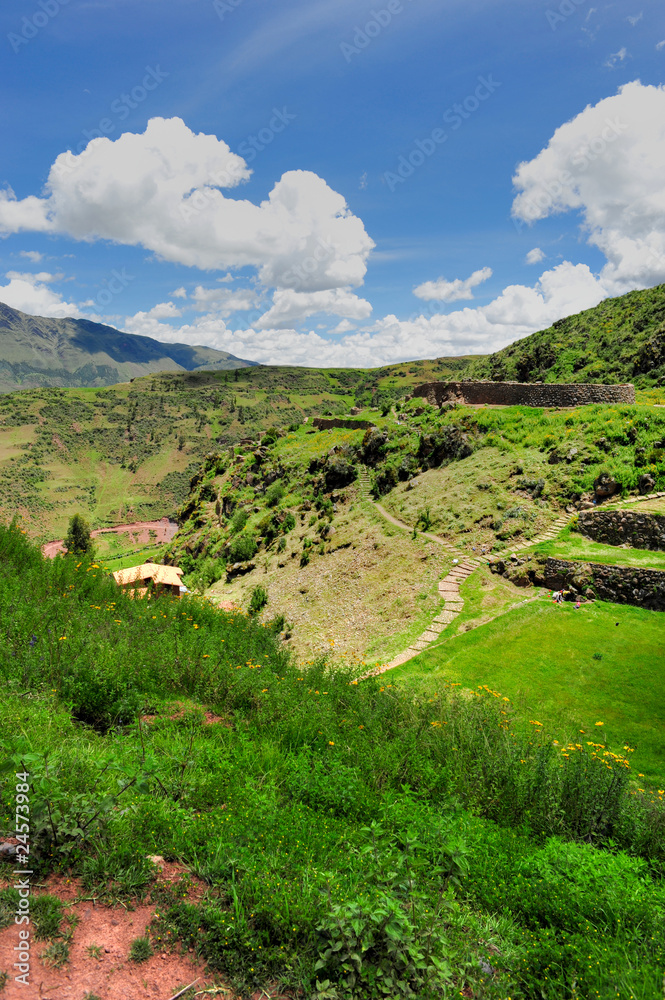 Sacred Valley Landscape, Cuzco, Peru