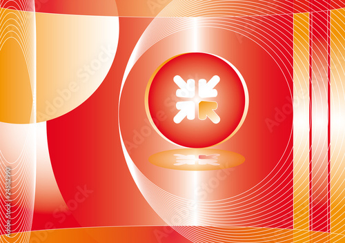 Red Orange Background