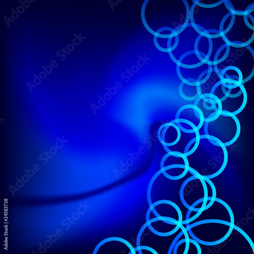 Eps Abstract hi tech blue background