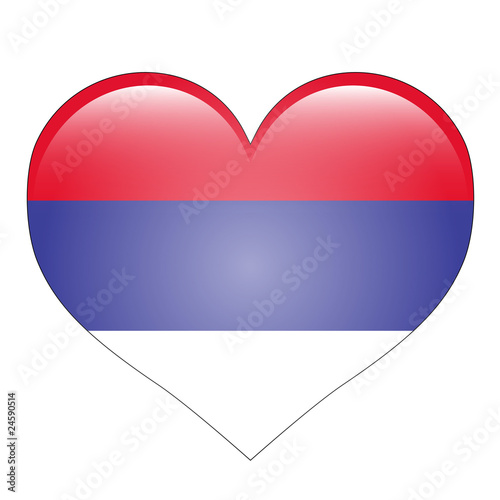 Herz Flagge - Serbien Free Download Herz Flagge - Serbien - GFXLoad