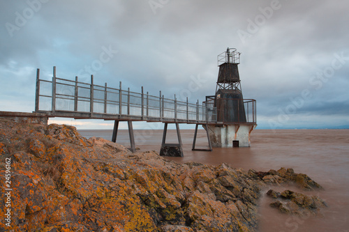 Battery Point at Portishead in North Somerset, England. photo