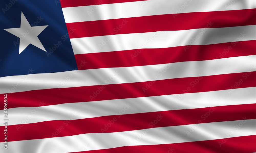 Flag of Liberia Liberien Fahne Flagge Flag of Liberia Liberien Fahne Flagge