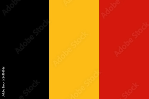 Nationalflagge Belgien