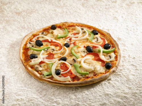 pizza vegetale