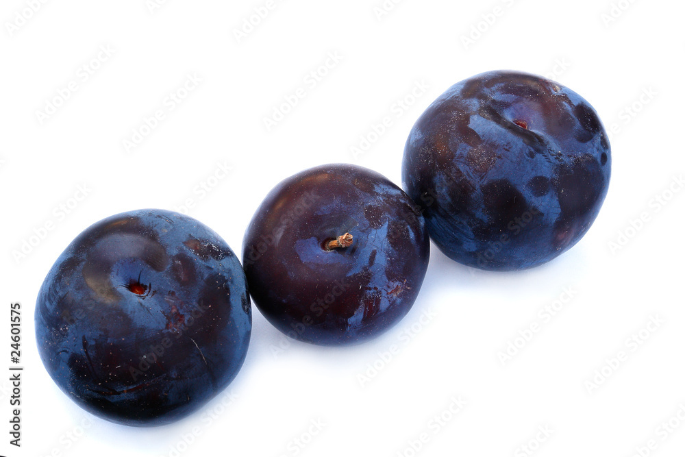 Fresh ripe plum