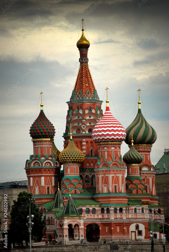 Saint Basile à Moscou