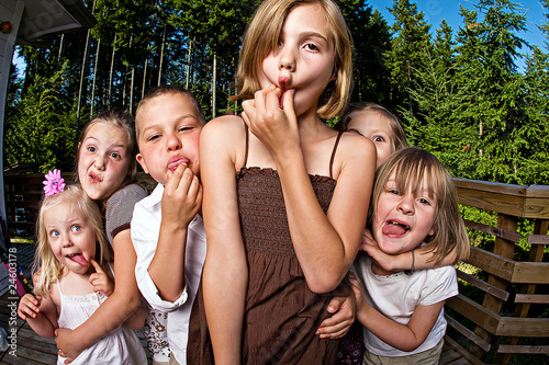 Εκτύπωση καμβά silly kids