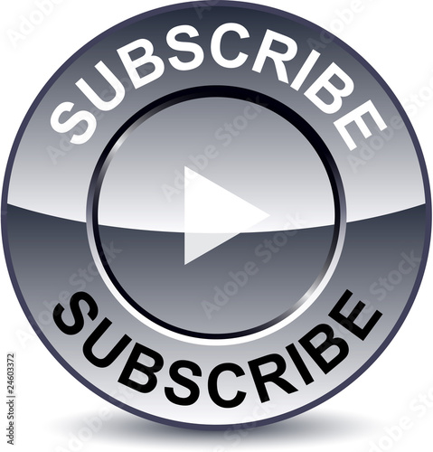Subscribe round button.