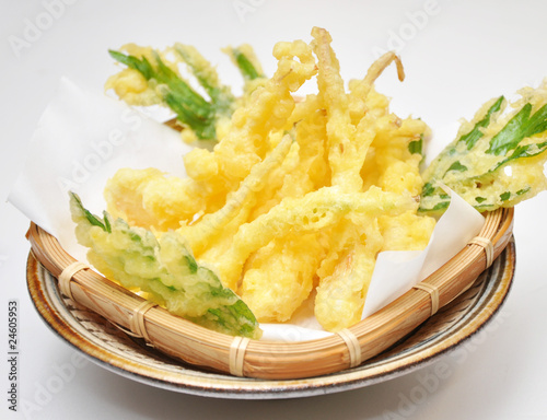 島らっきょ天ぷら