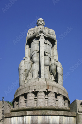 Das Bismarckdenkmal in Hamburg