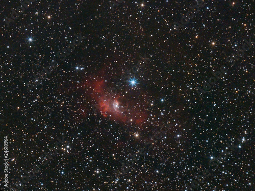 NGC 7635, "Bubble" Nebula in Cassiopeia