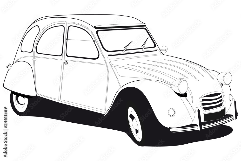 2cv blanche