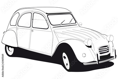 2cv blanche