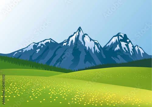 Mountain background