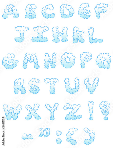 Cloud letters