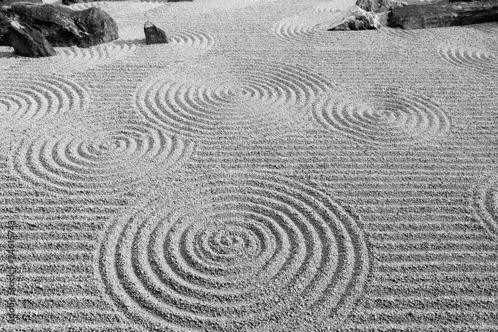 Naklejka premium 日本の伝統的な庭園