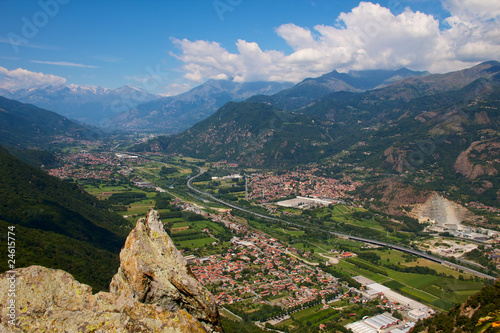 Slika na platnu Valle di Susa (Piemonte), Italia