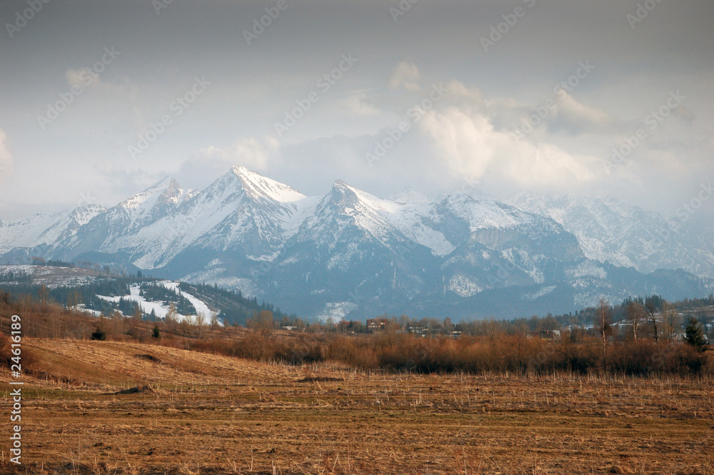Fototapeta premium Tatra mountains panorama.