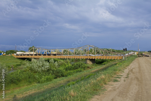 Rust on old bridge