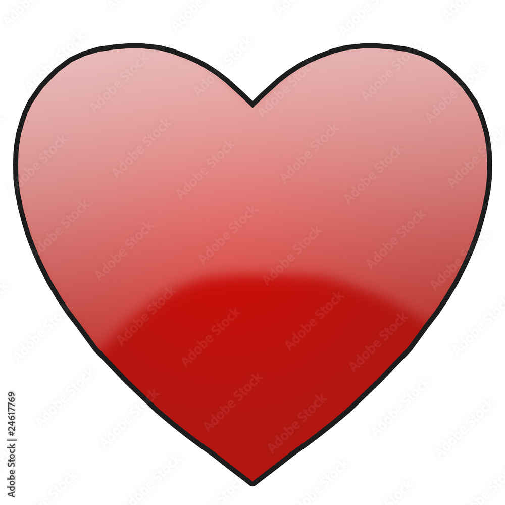 Herz Stock Illustration | Adobe Stock