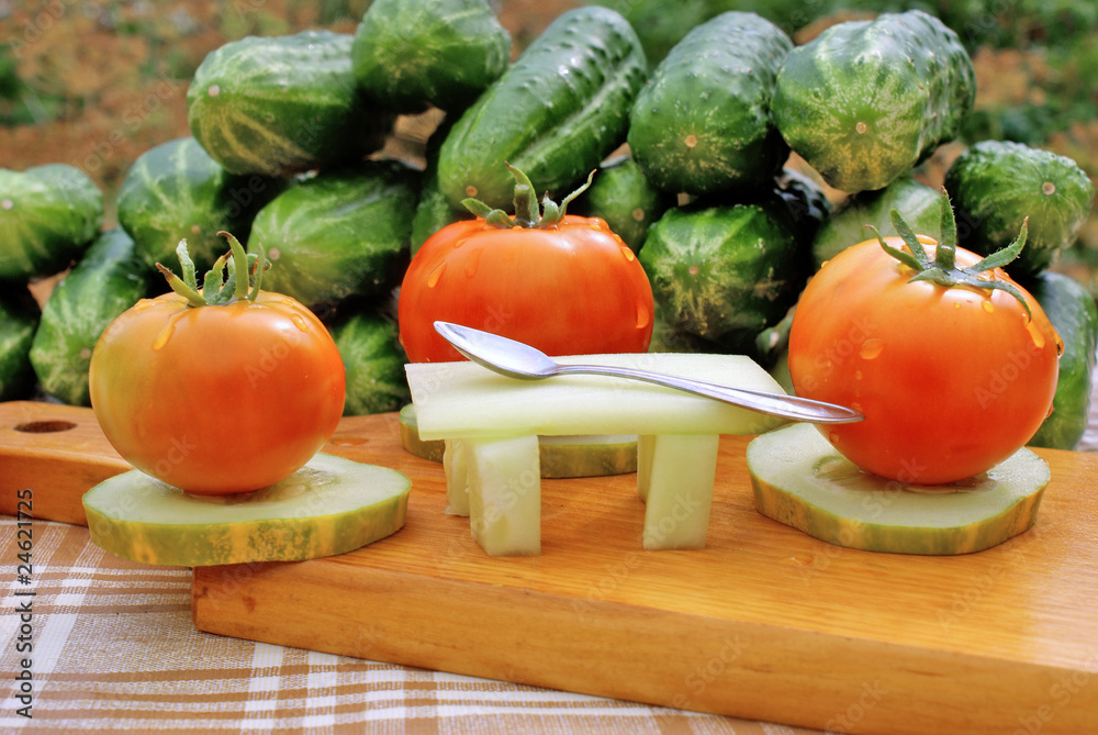 vegetables dinner party