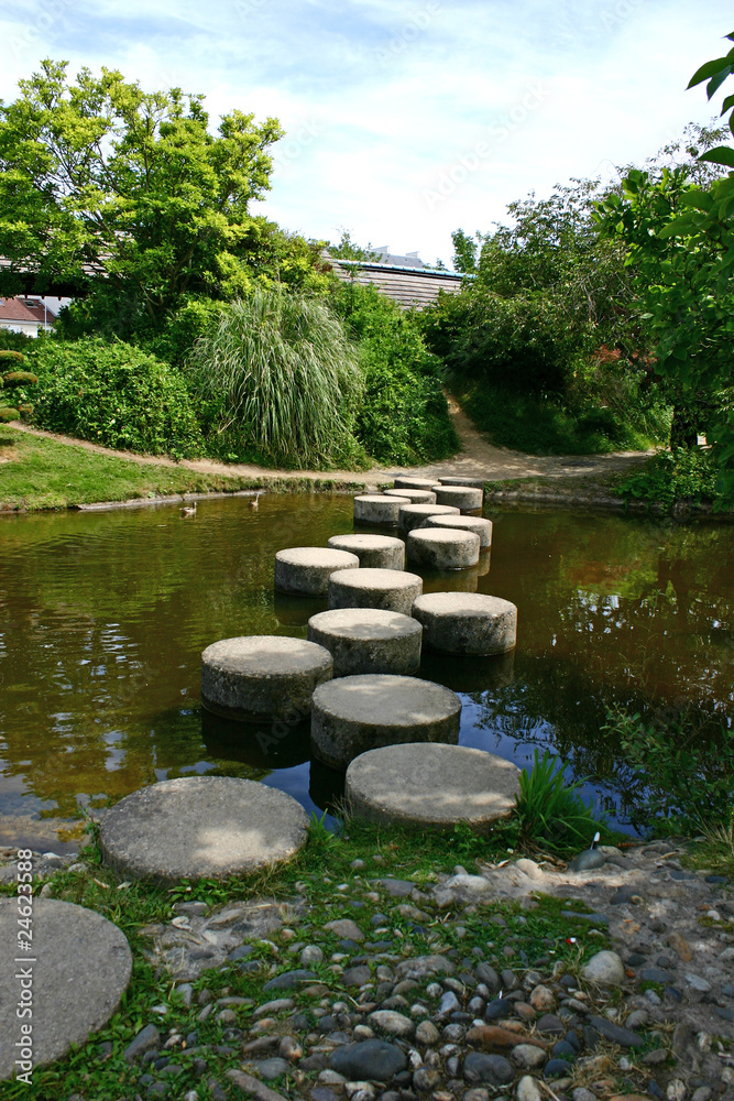 Fototapeta premium jardin japonais