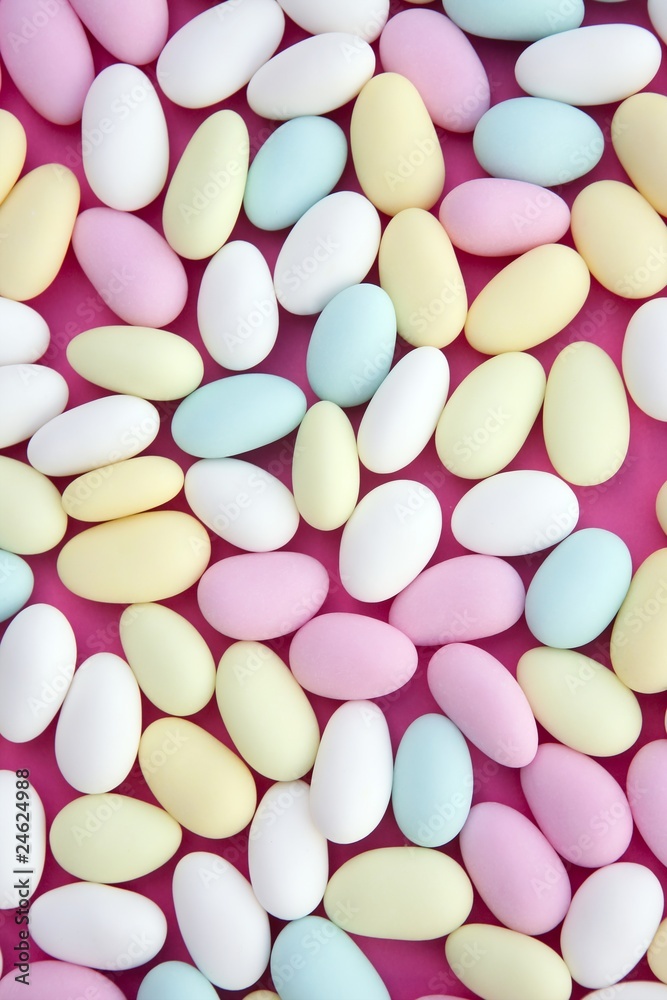 sugared almond sweet peladillas colorful on pink sugared almond sweet peladillas colorful on pink