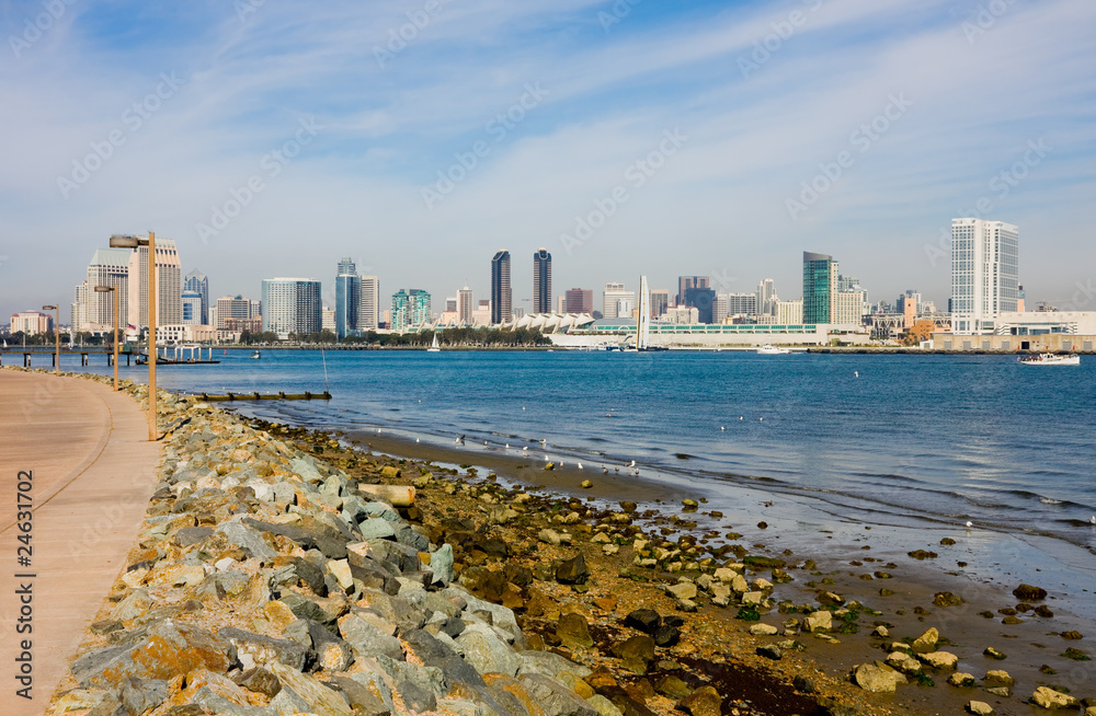 Naklejka premium San Diego California