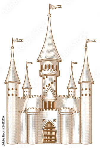 Fairy-tale castle