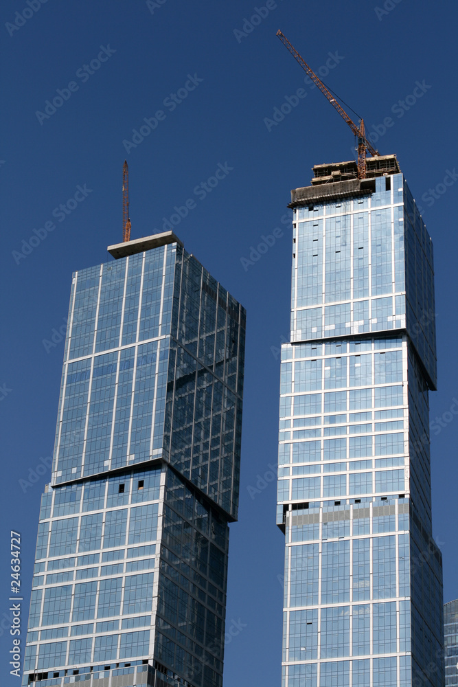 Obraz premium Moscow City